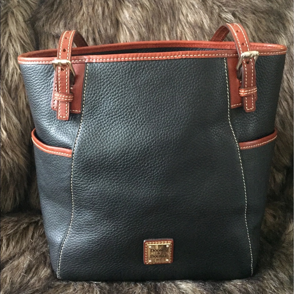 Pebble Grain Leather Dooney & Bourke Tote