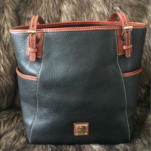 Pebble Grain Leather Dooney & Bourke Tote