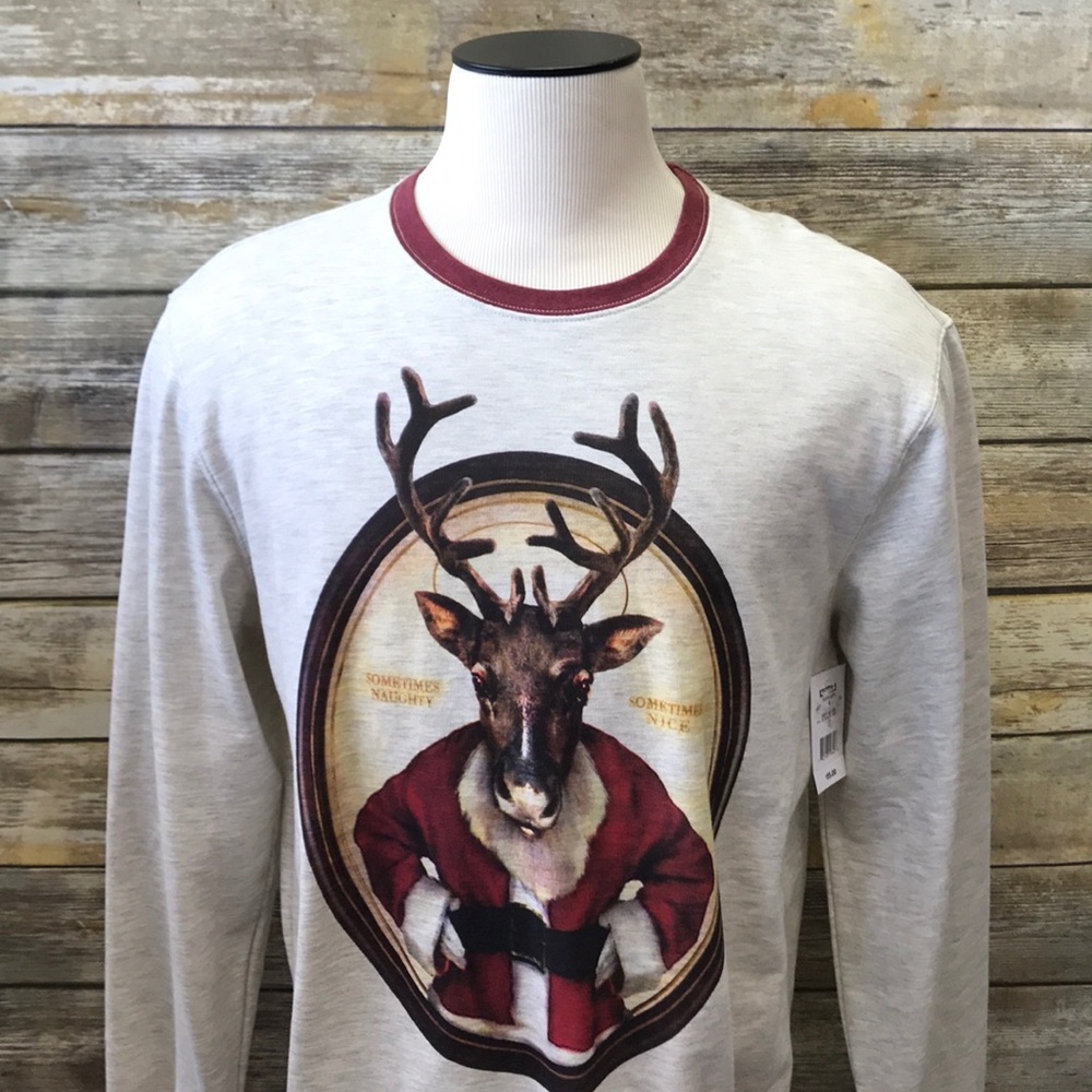 NWT Holiday Fleece Sweatshirt