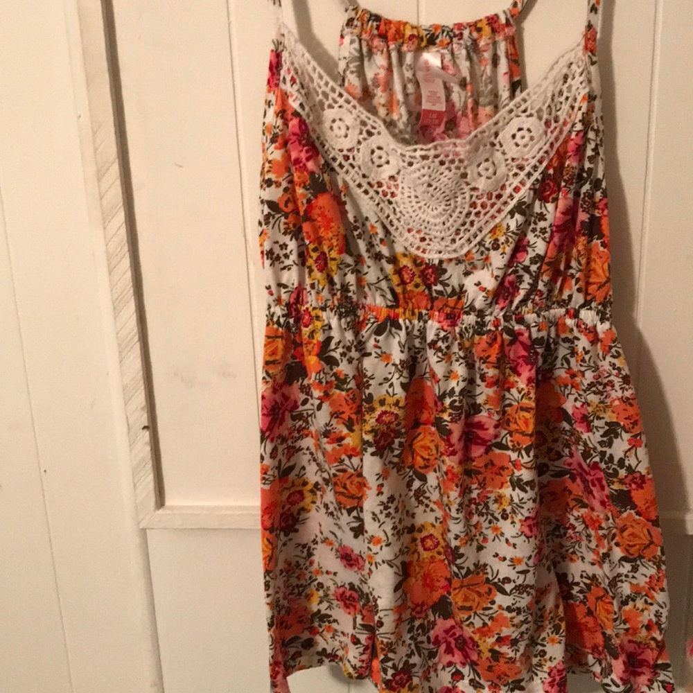 Floral Print Tank top