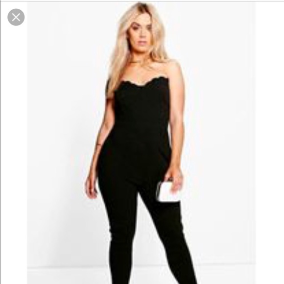plus size jumpsuits boohoo