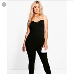 BooHoo Plus size jumpsuit