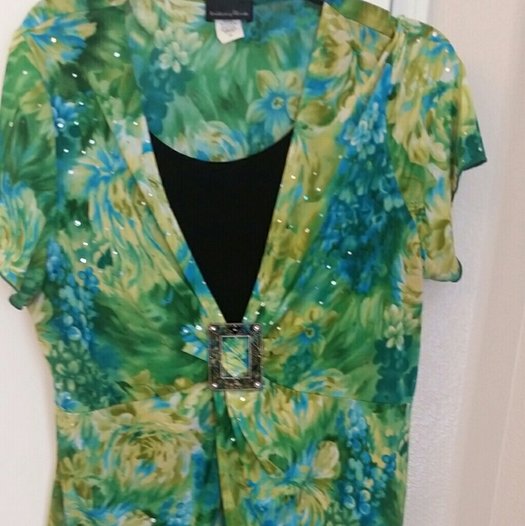 Brittany Black Blouse - Picture 2 of 2