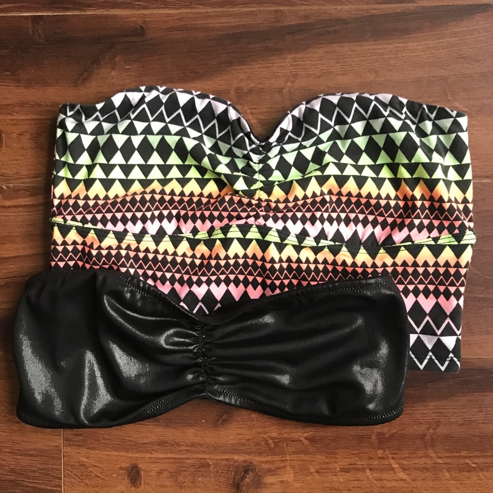 Set of 2 Victoria's Secret PINK bandeau tops
