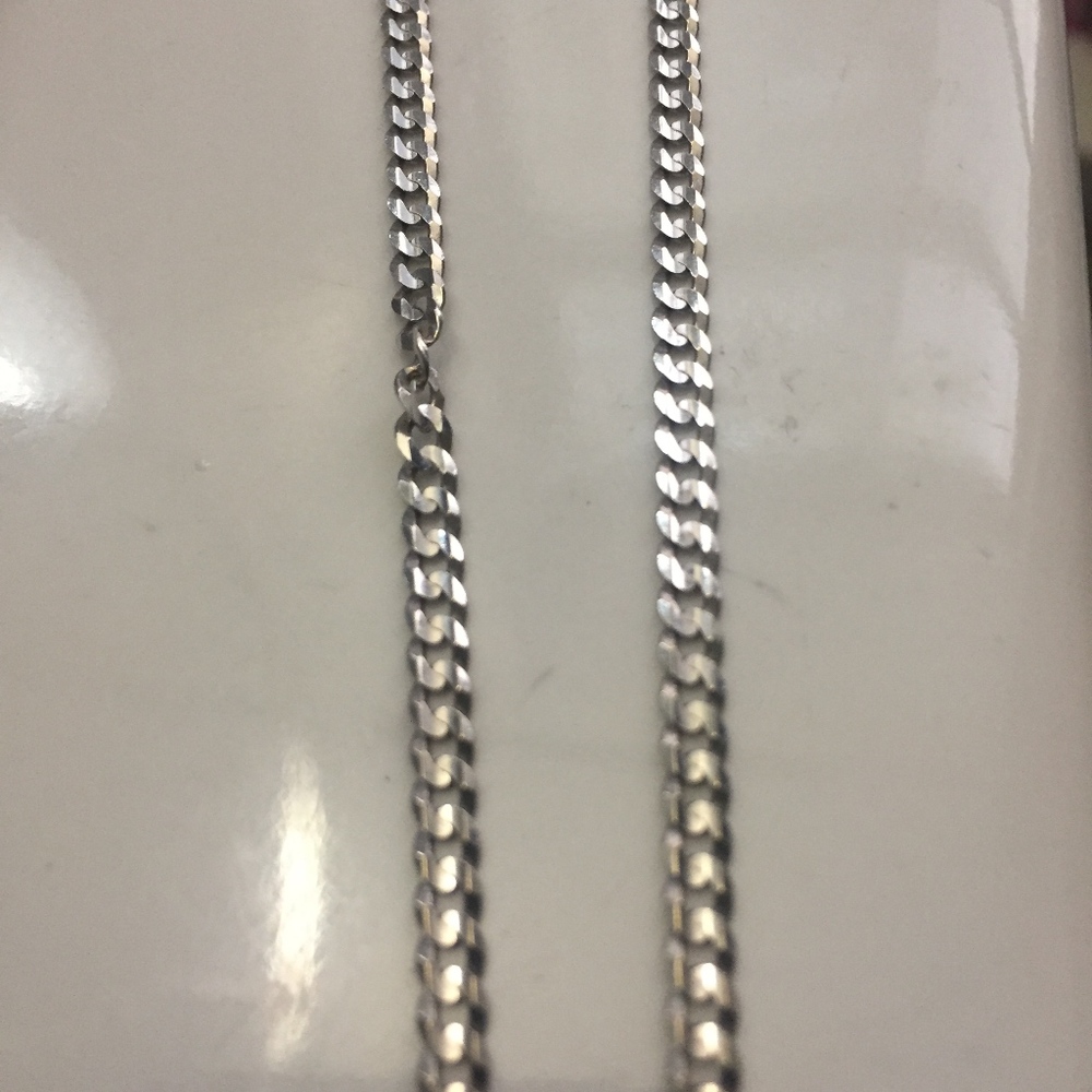 14 KT WHITE GOLD CHAIN