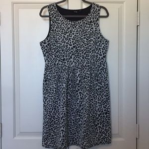 Leopard print dress