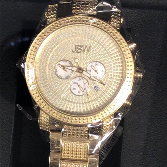 JBW WATCH, gold with diamonds!