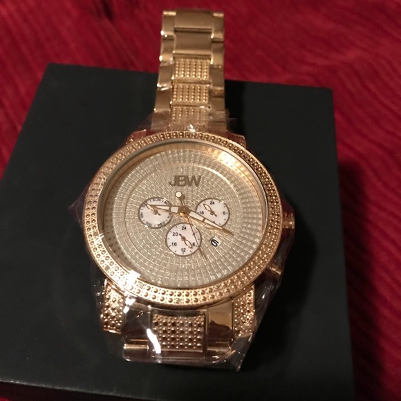 JBW WATCH, gold with diamonds!
