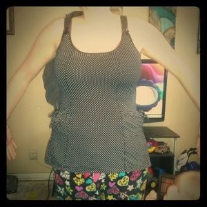 Cute black summer tank