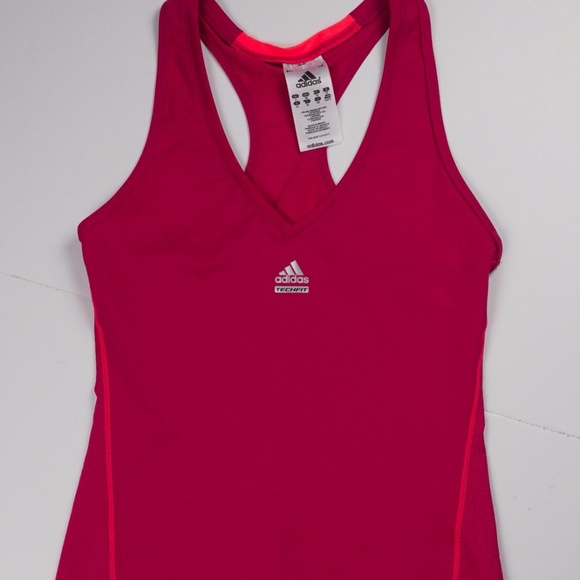adidas Tops - Adidas Techfit Tank XS Fitness Racerback Mesh Back