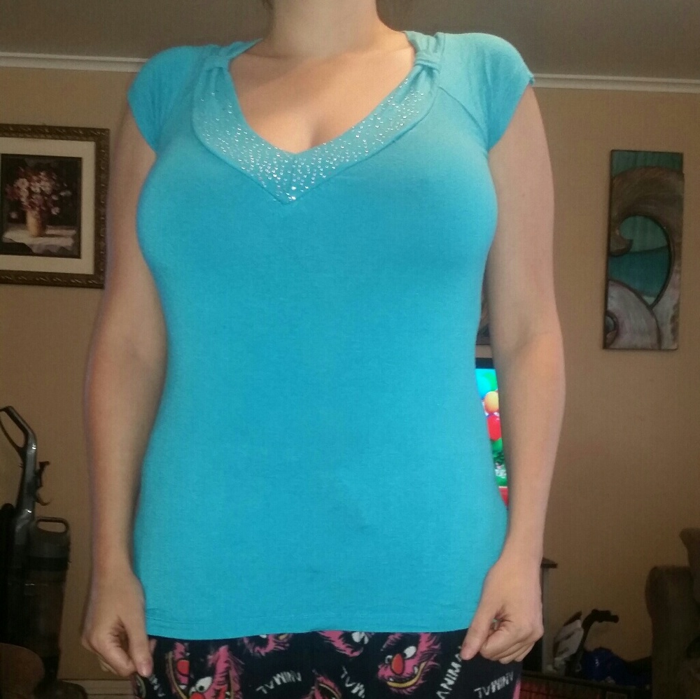 Blue shirt