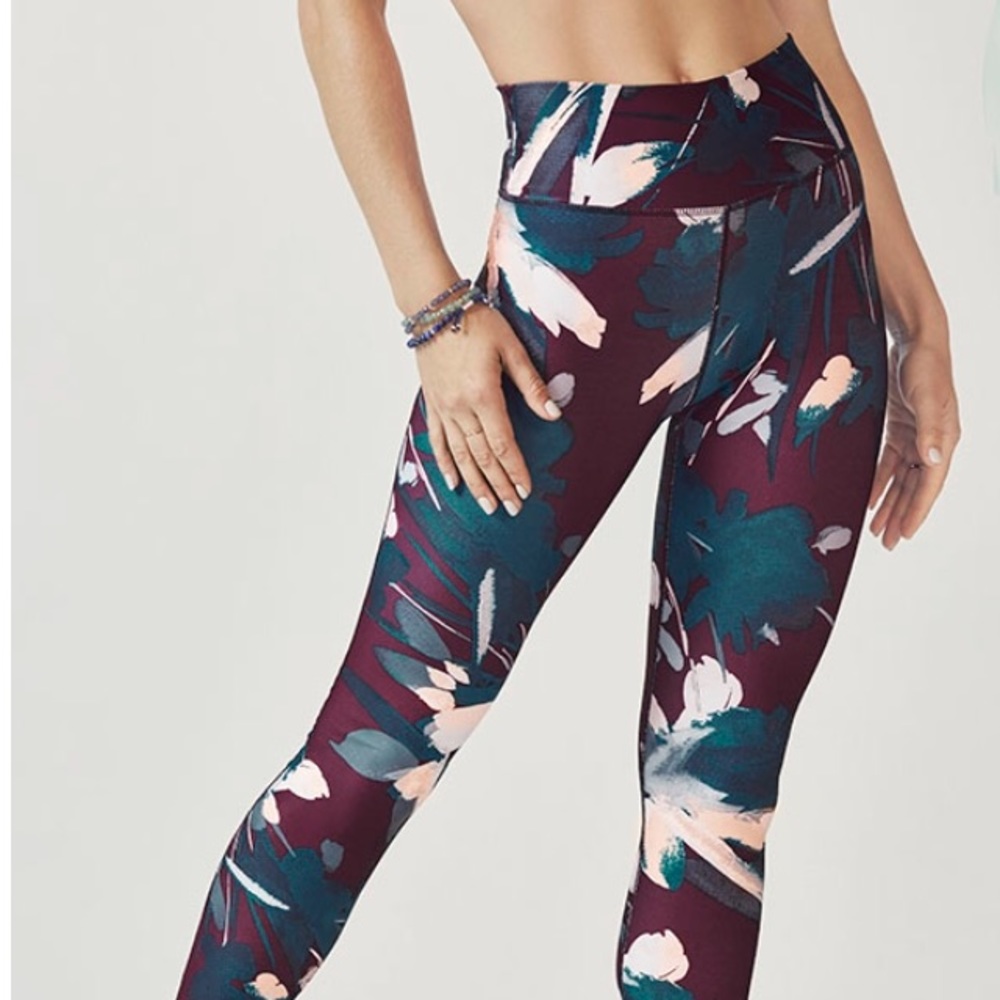 Floral spark print lisette high wasted legging
