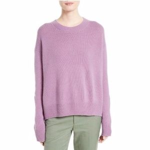 Vince 100% Cashmere purple Sweater sz Large