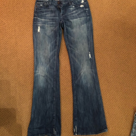 7 FOR ALL MANKIND LEXIE BOOTCUT PETITE JEANS❤️ - Picture 1 of 3