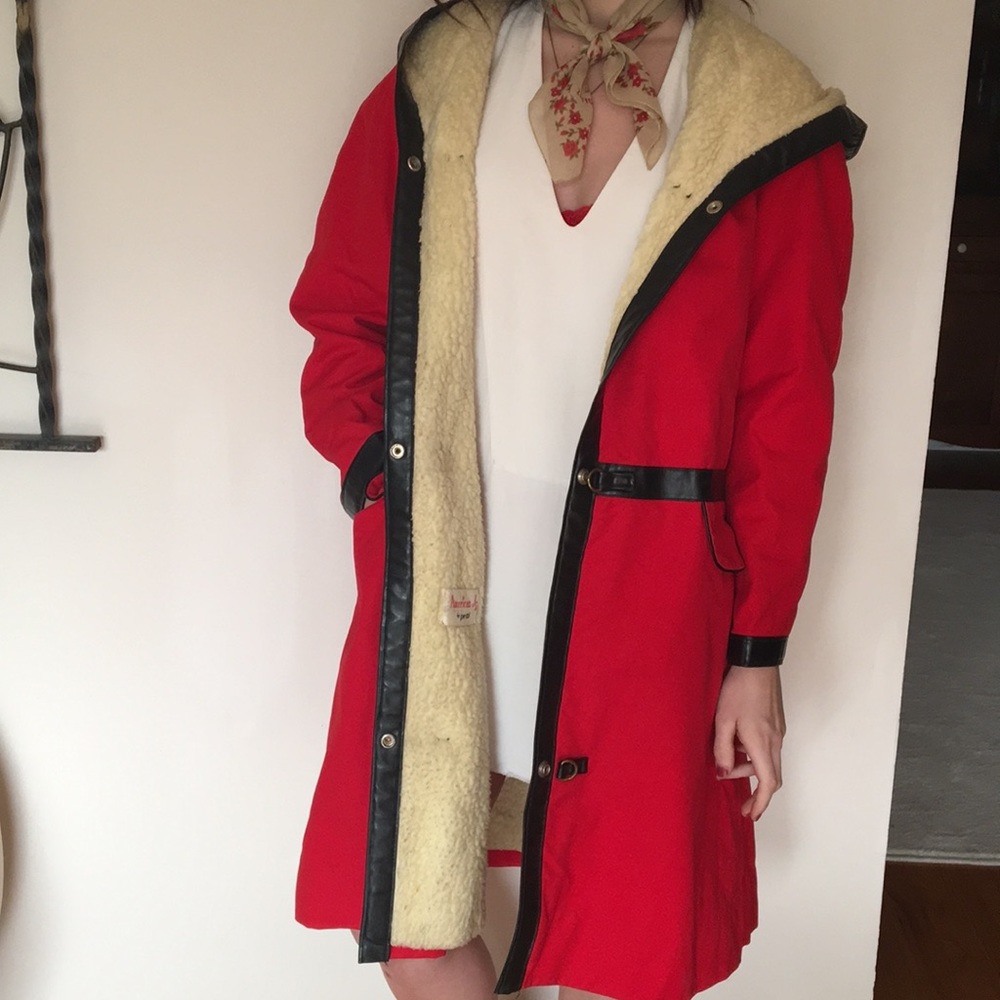 Vintage Sherpa Coat