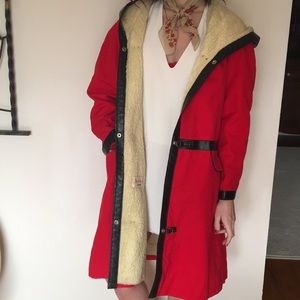 Vintage Sherpa Coat