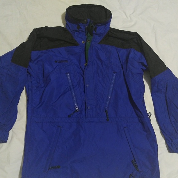 Mens Columbia 1/4 zip jacket size Large