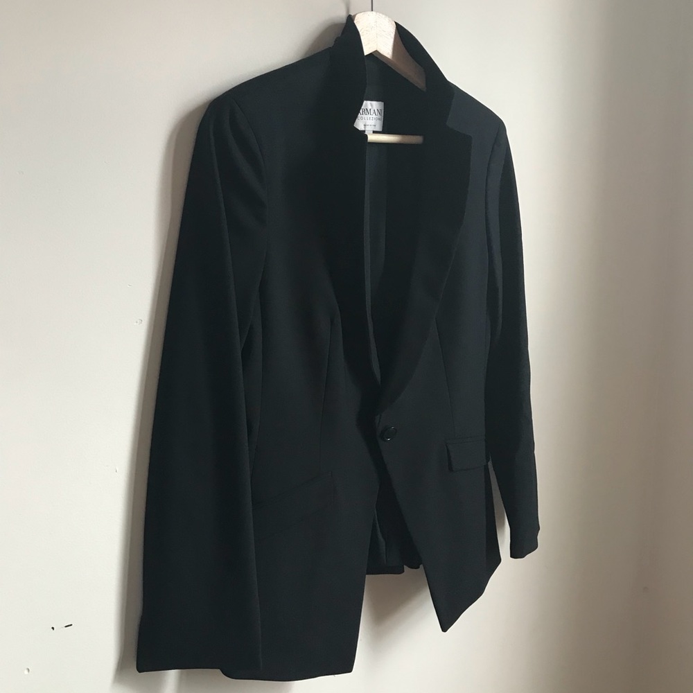 Black Armani blazer