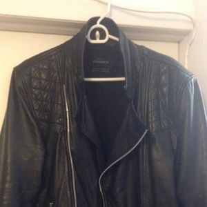 ALL SAINTS MENS LARGE MOTORCYCLE JACKET