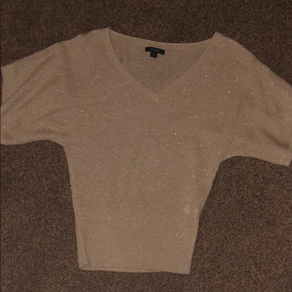 Express shimmery top