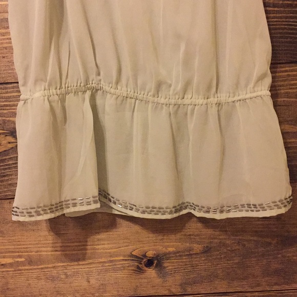 SALE! Beautiful beaded grey top ❤️ - Picture 4 of 5