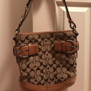 Coach signature soho duffel bag