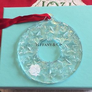 Tiffany & Co. Crystal Wreath Ornament