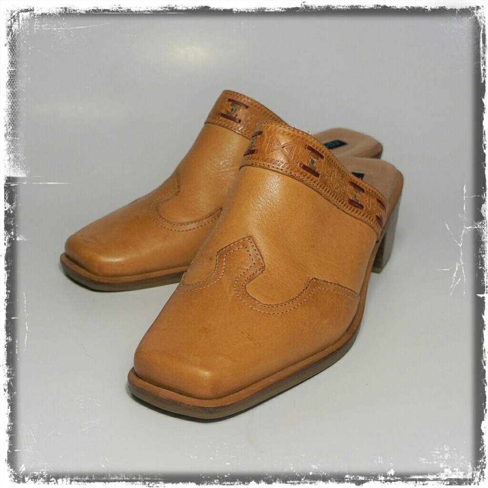 Brazilian Leather Clogs