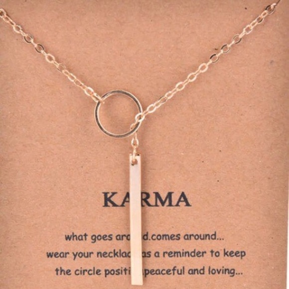 Jewelry - 🎁🎁 Bar and Circle Gold Necklace