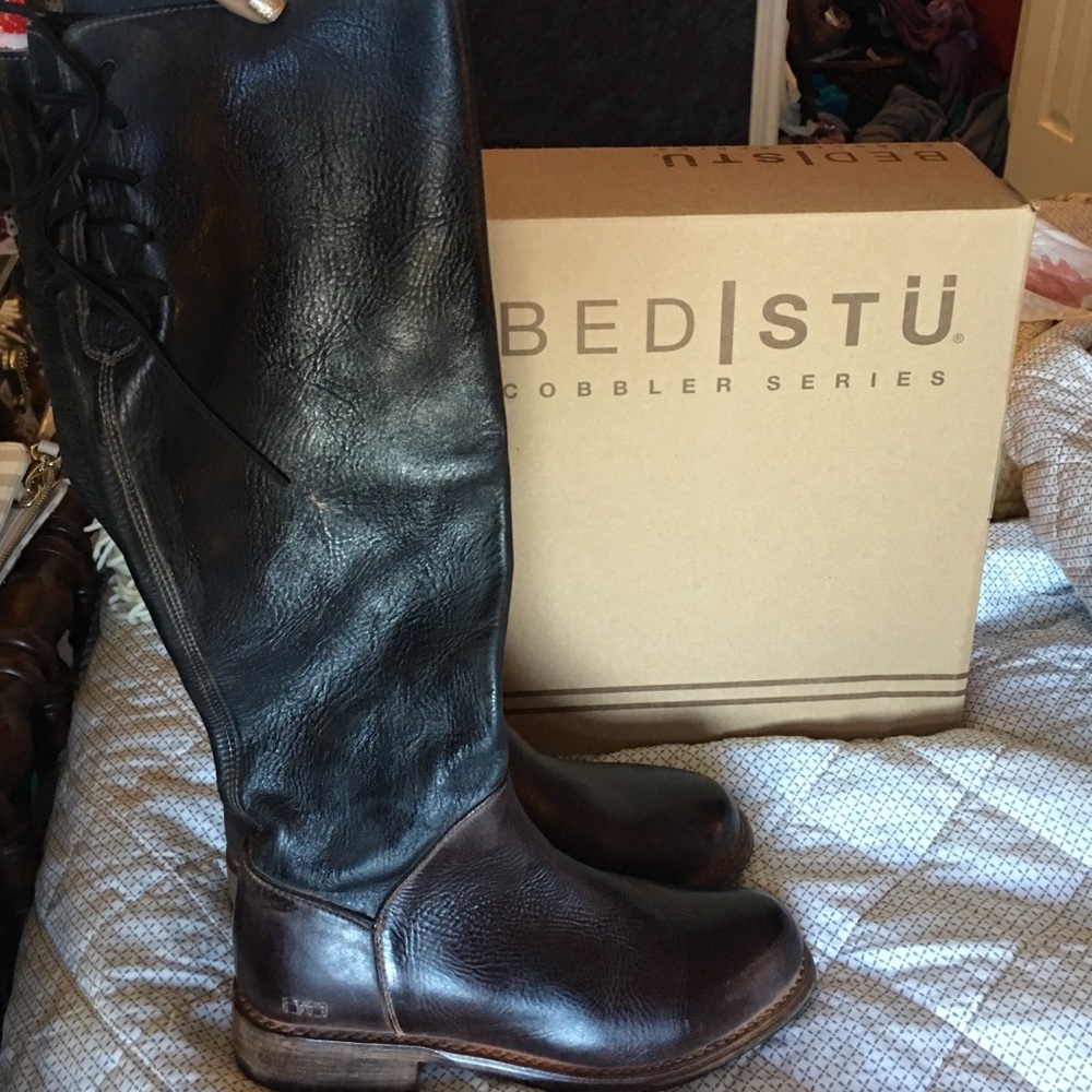Bed Stu Manchester Italian Leather Boots