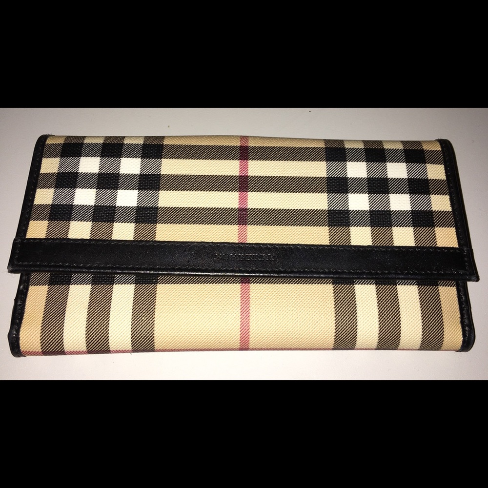 Authentic Burberry Wallet