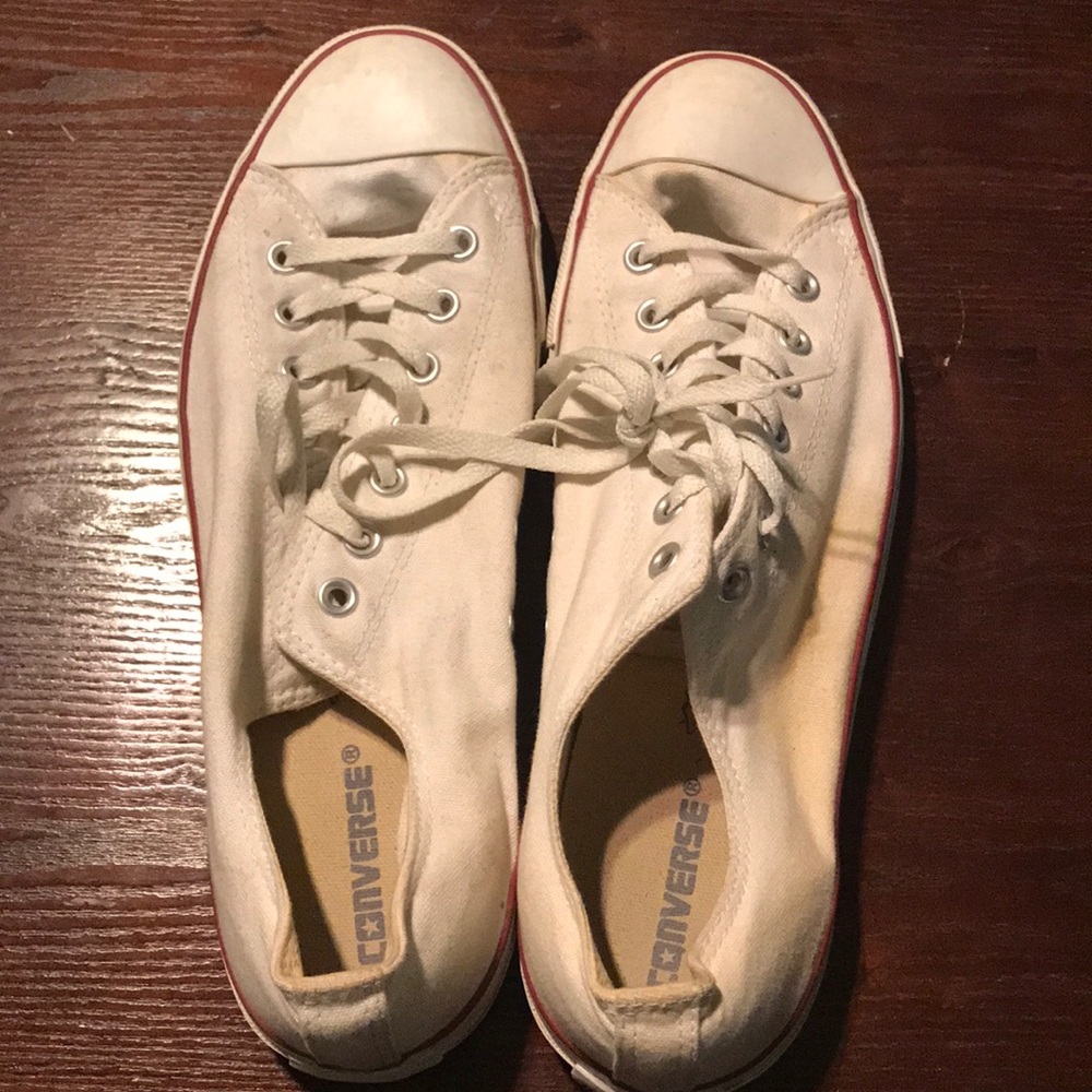White Converse