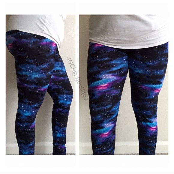 LAST ONE! (Plus) Space dye leggings - Picture 3 of 6