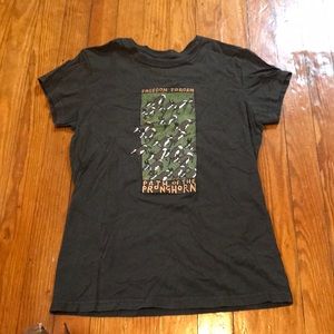 Patagonia Freedom to Roam Brown Short Sleeve Tee