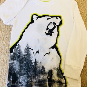 White long sleeve tee