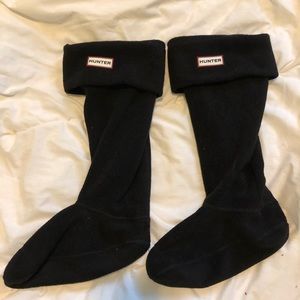 Size LARGE Hunter Boot Fleece socks