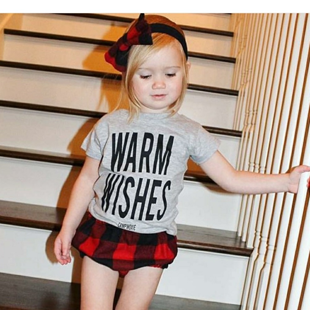 Warm wishes toddler tee