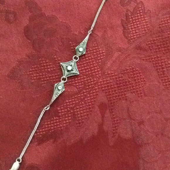 Vintage Signed Anatoli Sterling Silver Bracelet - Picture 7 of 8