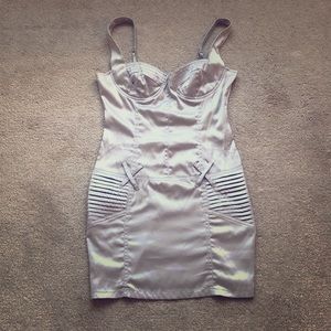 Party silver dress great for NYE