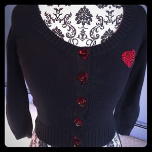 Betsy Johnson black sweater