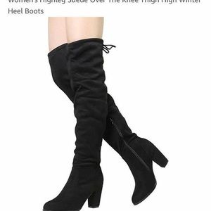 Thigh-high boots