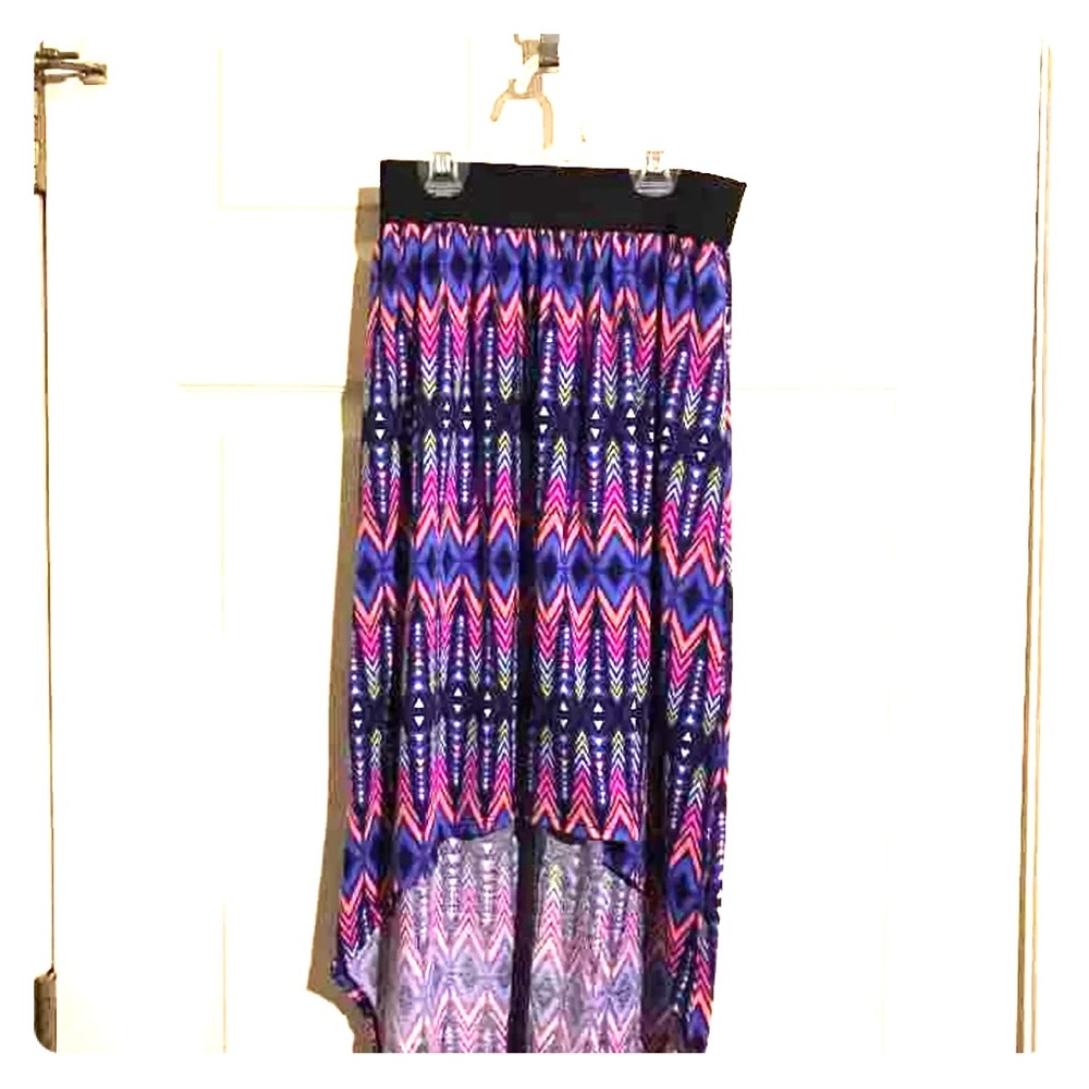 Cute Hi-Lo Tribal Skirt