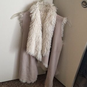 Super cute reversible fur vest