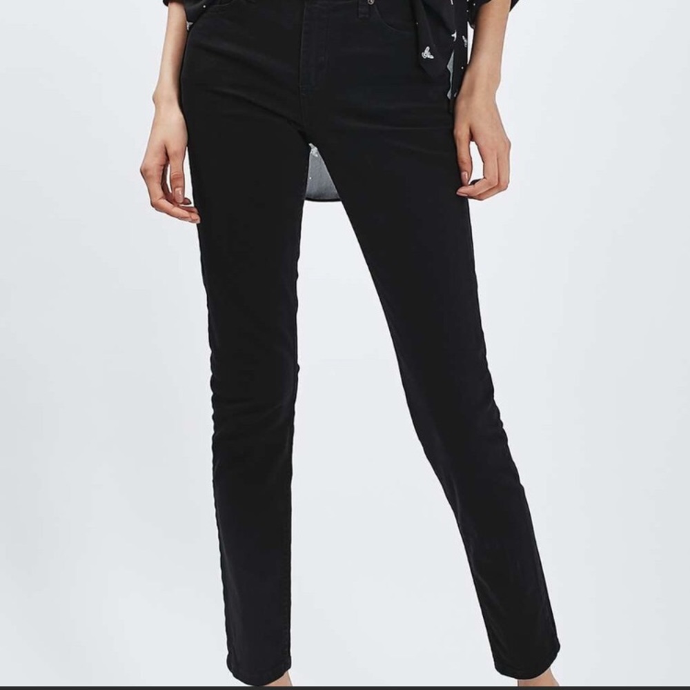 Black topshop Baxter skinny jeans