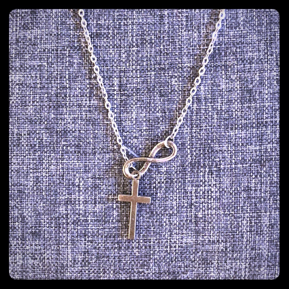 Infinity & Cross necklace