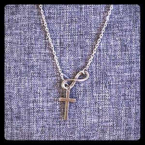 Infinity & Cross necklace