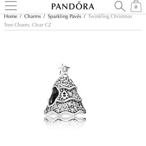 ✨Pandora Christmas tree🎄charm✨