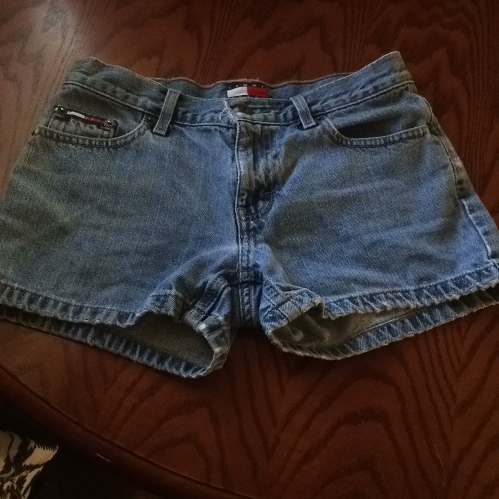 Tommy Hilfiger blue jean shorts