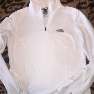 North Face M quarter zip fleece