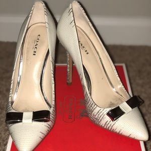 Coach high heels